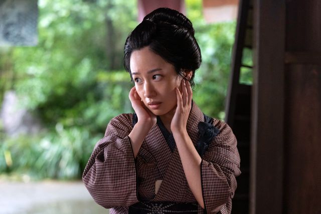 歌麿（染谷将太）がきよ（藤間爽子）と夫婦に…「べらぼう」第35回場面写真（2枚目）