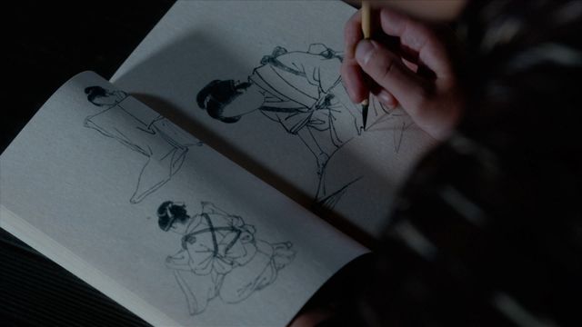 歌麿（染谷将太）がきよ（藤間爽子）と夫婦に…「べらぼう」第35回場面写真（7枚目）