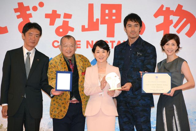 タモリから祝電あった！吉永小百合、実はナーバスだったと告白『ふしぎな岬の物語』受賞報告会見フォトギャラリー：フォトギャラリー