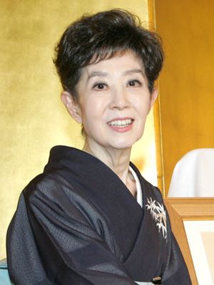 森光子さんご冥福をお祈りいたします-写真は2009年7月1日　国民栄誉賞受賞会見のもの