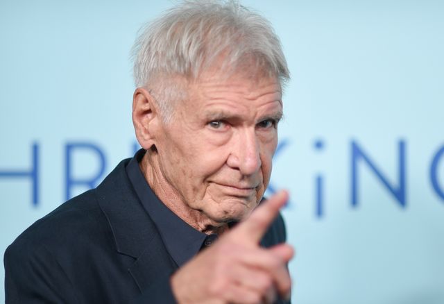強面に見えるけど、実はお茶目なハリソン・フォード。