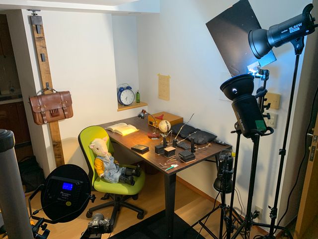 『LAMB／ラム』篠原健太によるコマ撮り動画メイキング写真（6枚目）