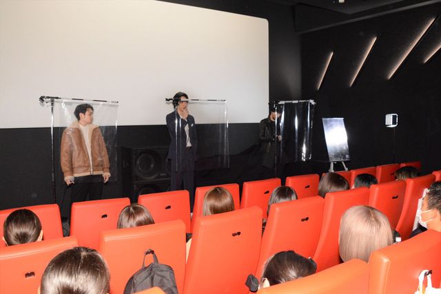 クールな3人！清水尋也×井手内創監督×内山拓也監督、2年越し公開の『青い、森』初日舞台挨拶（7枚目）