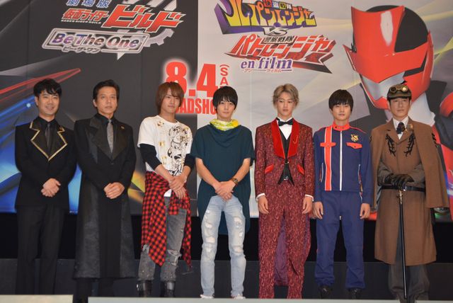 犬飼貴丈ら初のビルド単独映画に喜び！『劇場版　仮面ライダービルド Be The One』製作発表会（4枚目）