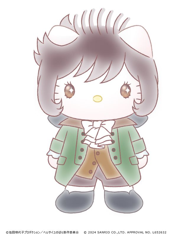 劇場アニメ『ベルサイユのばら』×サンリオキャラクターズコラボ・スペシャルコラボビジュアル（3枚目）