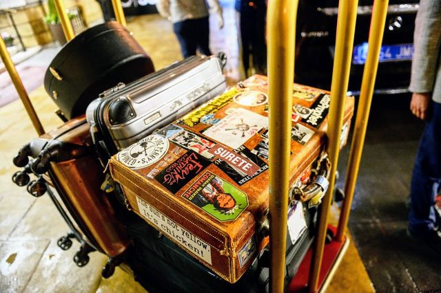 ジョニー・デップの荷物