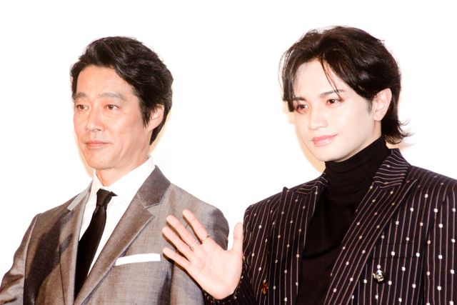 中島健人、黒ドレスの池田エライザらと登壇『おまえの罪を自白しろ』初日舞台挨拶（2枚目）