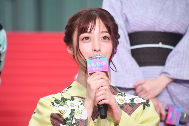橋本環奈、杉野遥亮、鈴鹿央士、馬場ふみから浴衣姿で登壇！『バイオレンスアクション』完成披露試写会（9枚目）
