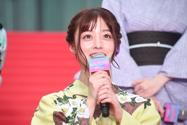 橋本環奈、杉野遥亮、鈴鹿央士、馬場ふみから浴衣姿で登壇！『バイオレンスアクション』完成披露試写会（10枚目）