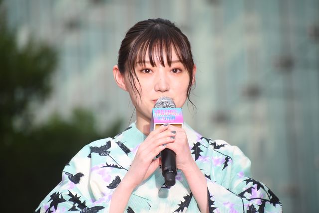 橋本環奈、杉野遥亮、鈴鹿央士、馬場ふみから浴衣姿で登壇！『バイオレンスアクション』完成披露試写会（23枚目）