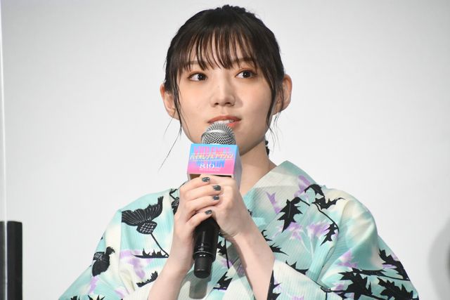 橋本環奈、杉野遥亮、鈴鹿央士、馬場ふみから浴衣姿で登壇！『バイオレンスアクション』完成披露試写会（45枚目）