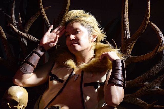 手越祐也、マーベルキャラのコスプレで「テイッ！」 映画『クレイヴン・ザ・ハンター』トークイベント：フォトギャラリー