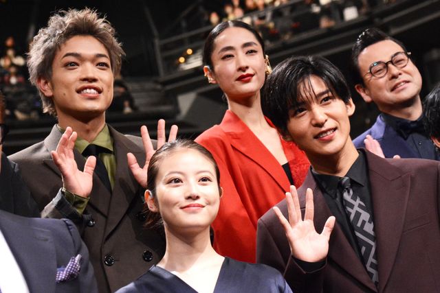 目黒蓮・佐野勇斗・原嘉孝が登壇！『劇場版　トリリオンゲーム』完成披露（2枚目）