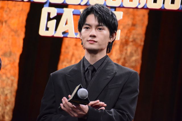 目黒蓮・佐野勇斗・原嘉孝が登壇！『劇場版　トリリオンゲーム』完成披露（3枚目）