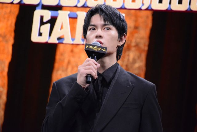 目黒蓮・佐野勇斗・原嘉孝が登壇！『劇場版　トリリオンゲーム』完成披露（4枚目）
