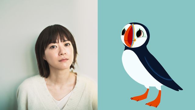上野樹里と声を担当するお母さんパフィン