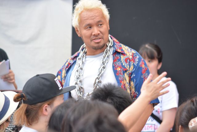 棚橋弘至が悪役覆面レスラー＆寺田心が息子役！『パパはわるものチャンピオン』イベント（3枚目）