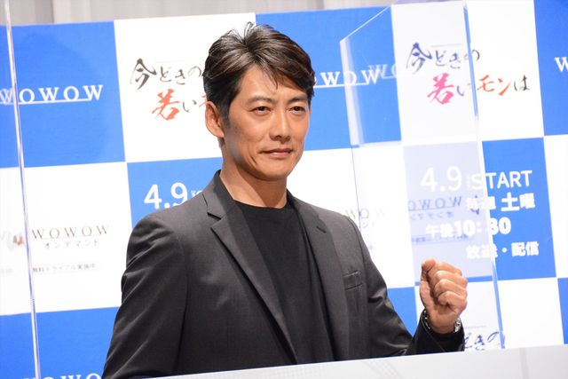 反町隆史、福原遥、中村海人が登壇！「WOWOWオリジナルドラマ 今どきの若いモンは」完成報告会（4枚目）