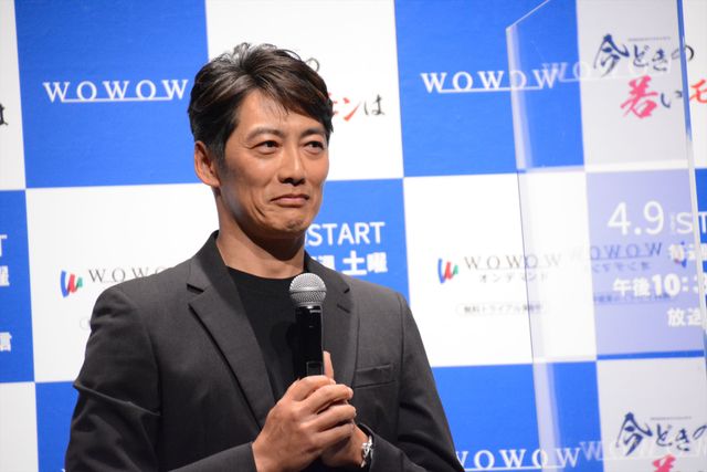 反町隆史、福原遥、中村海人が登壇！「WOWOWオリジナルドラマ 今どきの若いモンは」完成報告会（14枚目）