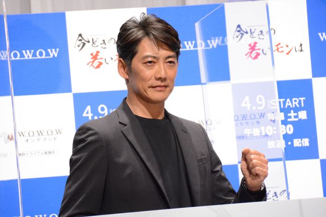 反町隆史、福原遥、中村海人が登壇！「WOWOWオリジナルドラマ 今どきの若いモンは」完成報告会（16枚目）