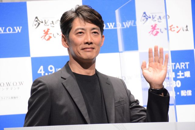 反町隆史、福原遥、中村海人が登壇！「WOWOWオリジナルドラマ 今どきの若いモンは」完成報告会（18枚目）