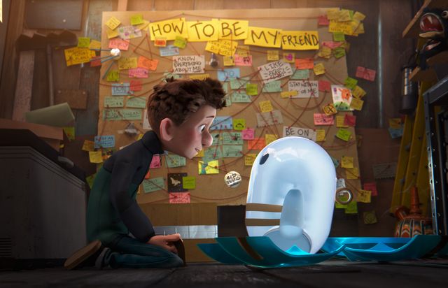 友達になりたい！『ロン　僕のポンコツ・ボット』場面写真（5枚目）