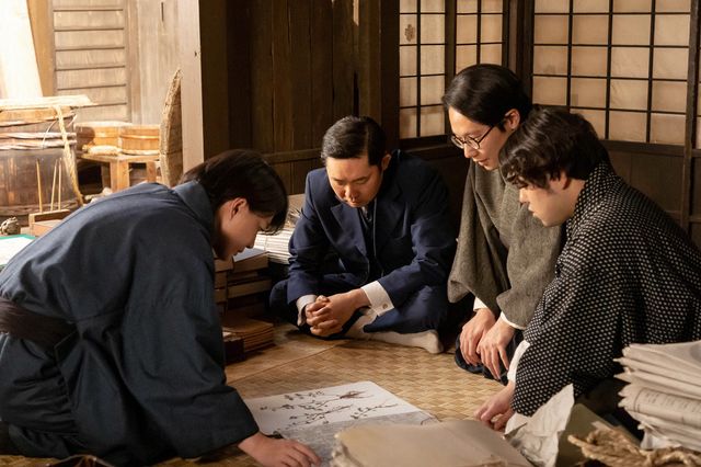 3人がやってきて…「らんまん」第73回の場面写真（3枚目）