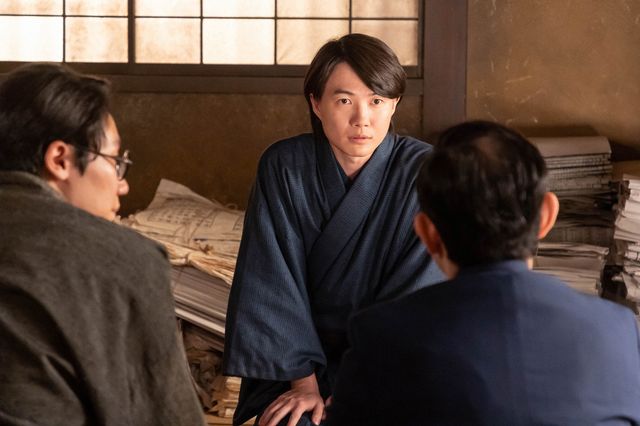 3人がやってきて…「らんまん」第73回の場面写真（4枚目）