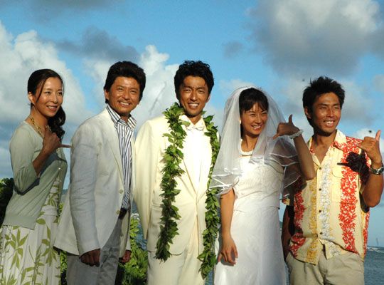 『Life 天国で君に逢えたら』大沢たかお、伊東美咲ハワイ撮影現場取材