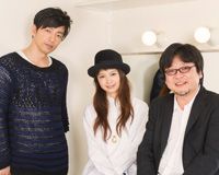 宮崎あおい、大沢たかお、細田守監督