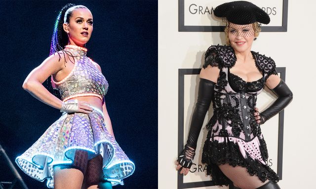 ケイティ・ペリー、マドンナ