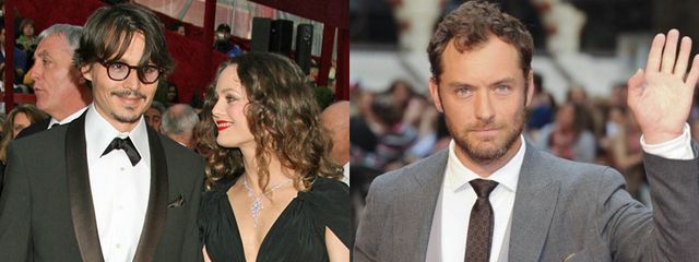 ジョニー・デップ&ヴァネッサ・パラディ、ジュード・ロウ