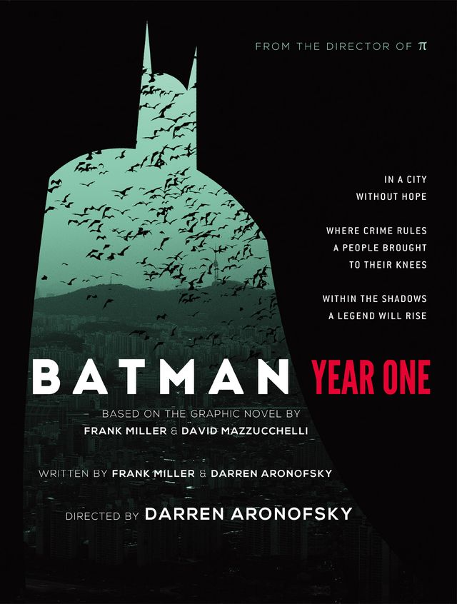 『バットマン:イヤー・ワン』のフェイクポスター