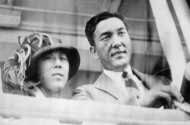 早川雪洲&青木鶴子