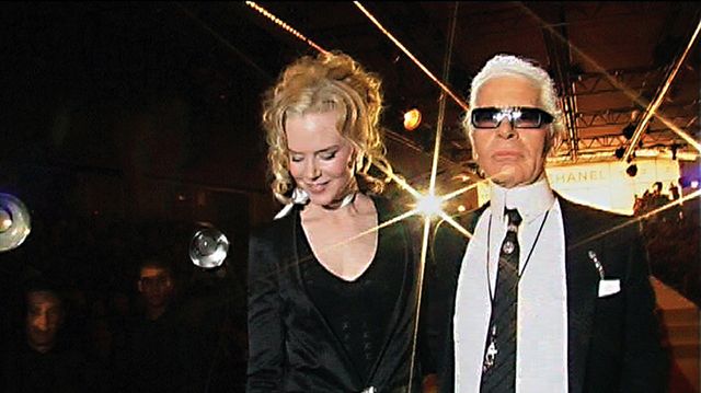 ニコール・キッドマン、カール・ラガーフェルド