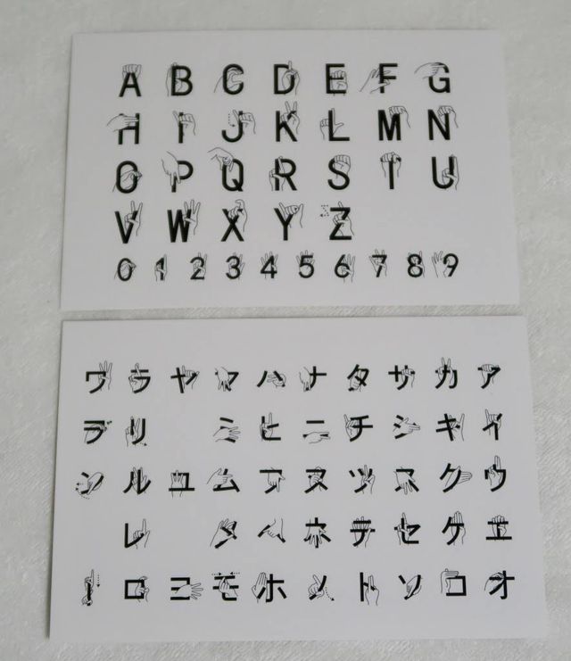 手話ポストカード