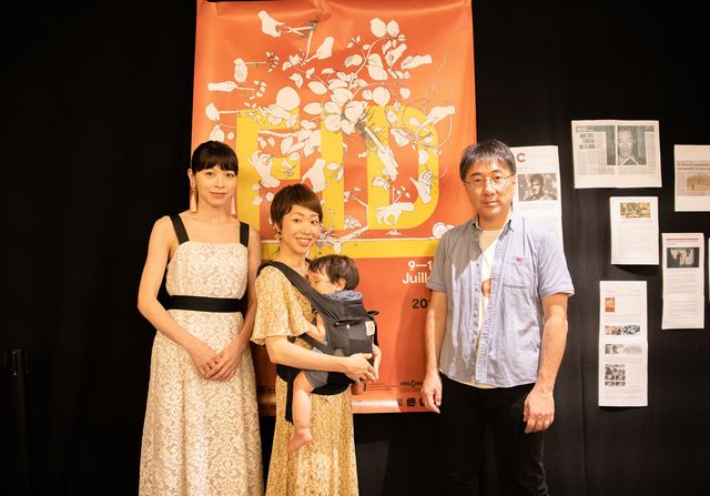 小沢まゆ、松本佳奈、土屋忍プロデューサー