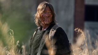 ダリルがこのシーズンの新たな敵・収穫者たちと遭遇！