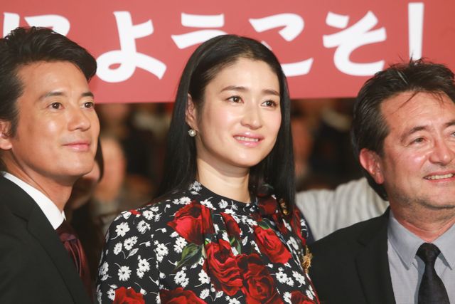 唐沢寿明＆小雪、早大生の質問に答える！フォトギャラリー（9枚目）