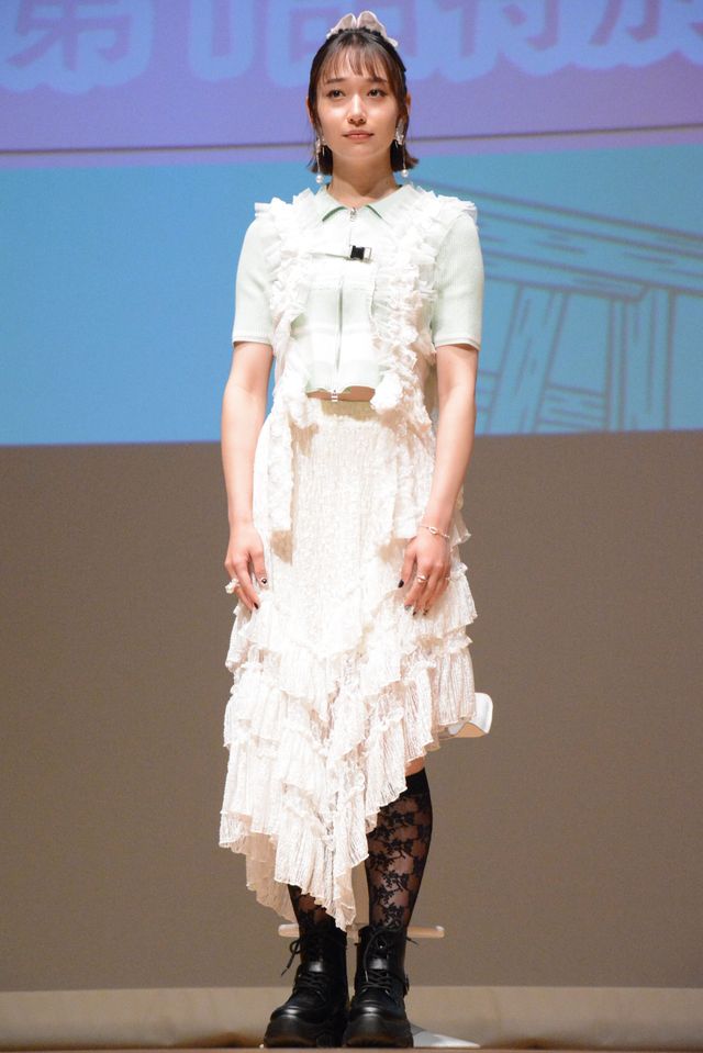 松本若菜＆佐野勇斗、キュートなポーズ連発！TBS火曜ドラマ「君の好きは無敵」制作発表会見（9枚目）
