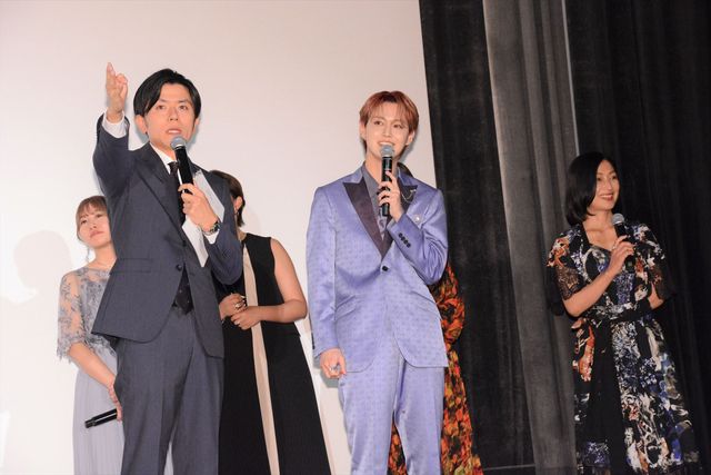 JO1・白岩瑠姫、久間田琳加ら『夜きみ』最速上映会舞台挨拶の様子（4枚目）