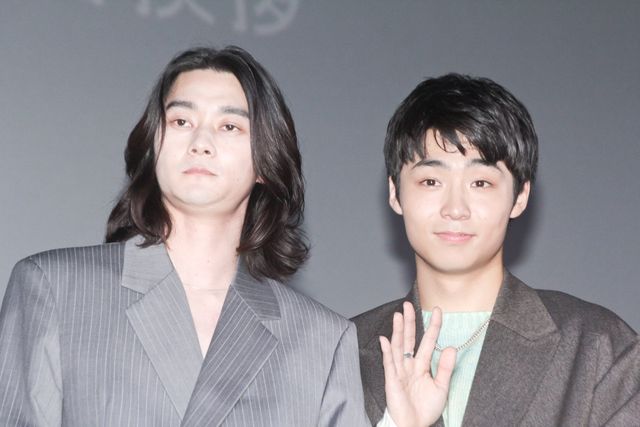 WATWING八村倫太郎＆柳俊太郎、スーツ姿で登壇『他人は地獄だ』公開記念露舞台挨拶（3枚目）