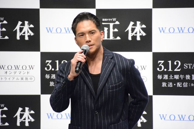 亀梨和也「連続ドラマW 正体」完成報告会見（6枚目）