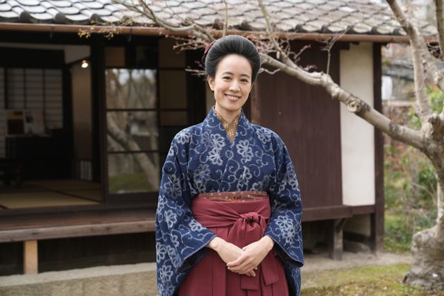 ロケ報告会に出席した主演の石橋静河