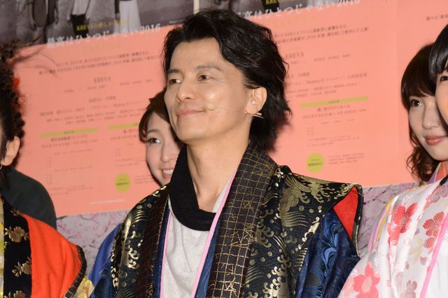 内博貴がラップに初挑戦！KREVAの新しい音楽劇「最高はひとつじゃない 2016 SAKURA」フォトセッションギャラリー（4枚目）