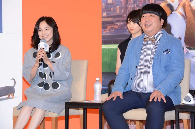 永作博美、宮野真守＆梶裕貴らに感服！映画『ペット』吹き替え版完成会見フォトギャラリー（12枚目）