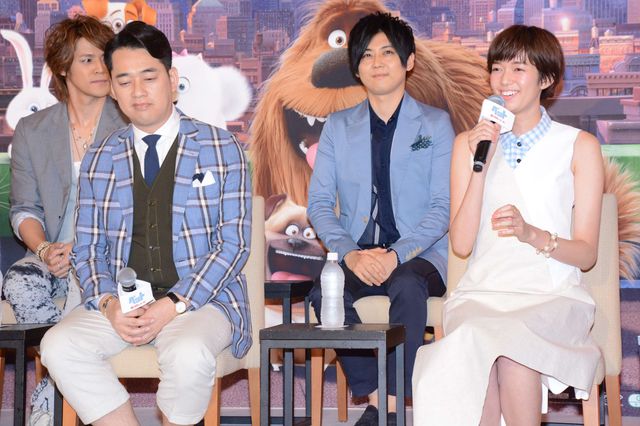 永作博美、宮野真守＆梶裕貴らに感服！映画『ペット』吹き替え版完成会見フォトギャラリー（13枚目）