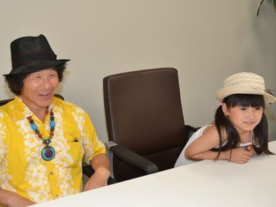 「チャチャマンボ島」まきたんとかんぺいたんインタビュー：フォトギャラリー