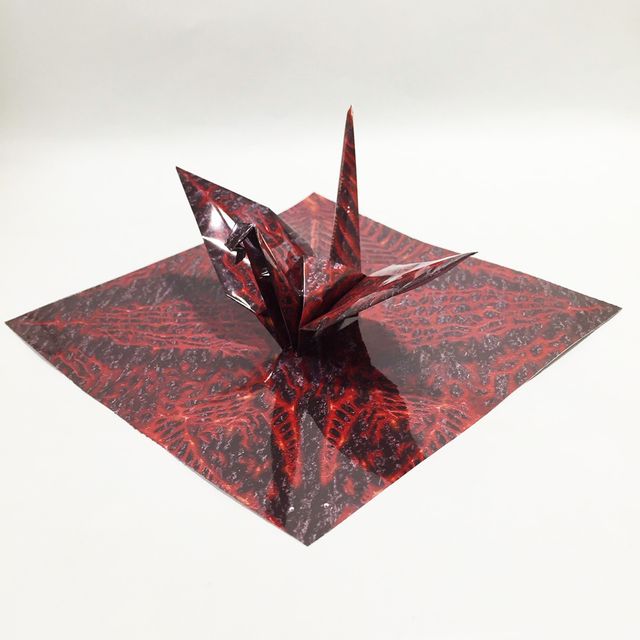 解析図柄の迫力…ライトアップしてみたい！「シン・オリガミ」【フォトギャラリー】（5枚目）