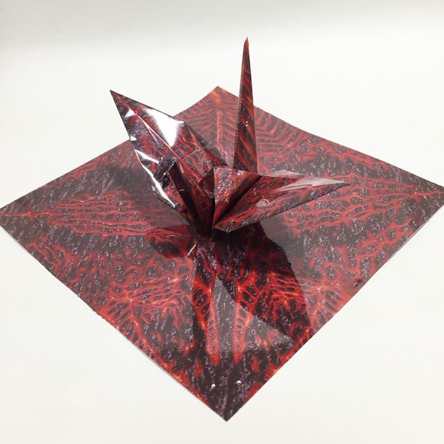 解析図柄の迫力…ライトアップしてみたい！「シン・オリガミ」【フォトギャラリー】（6枚目）